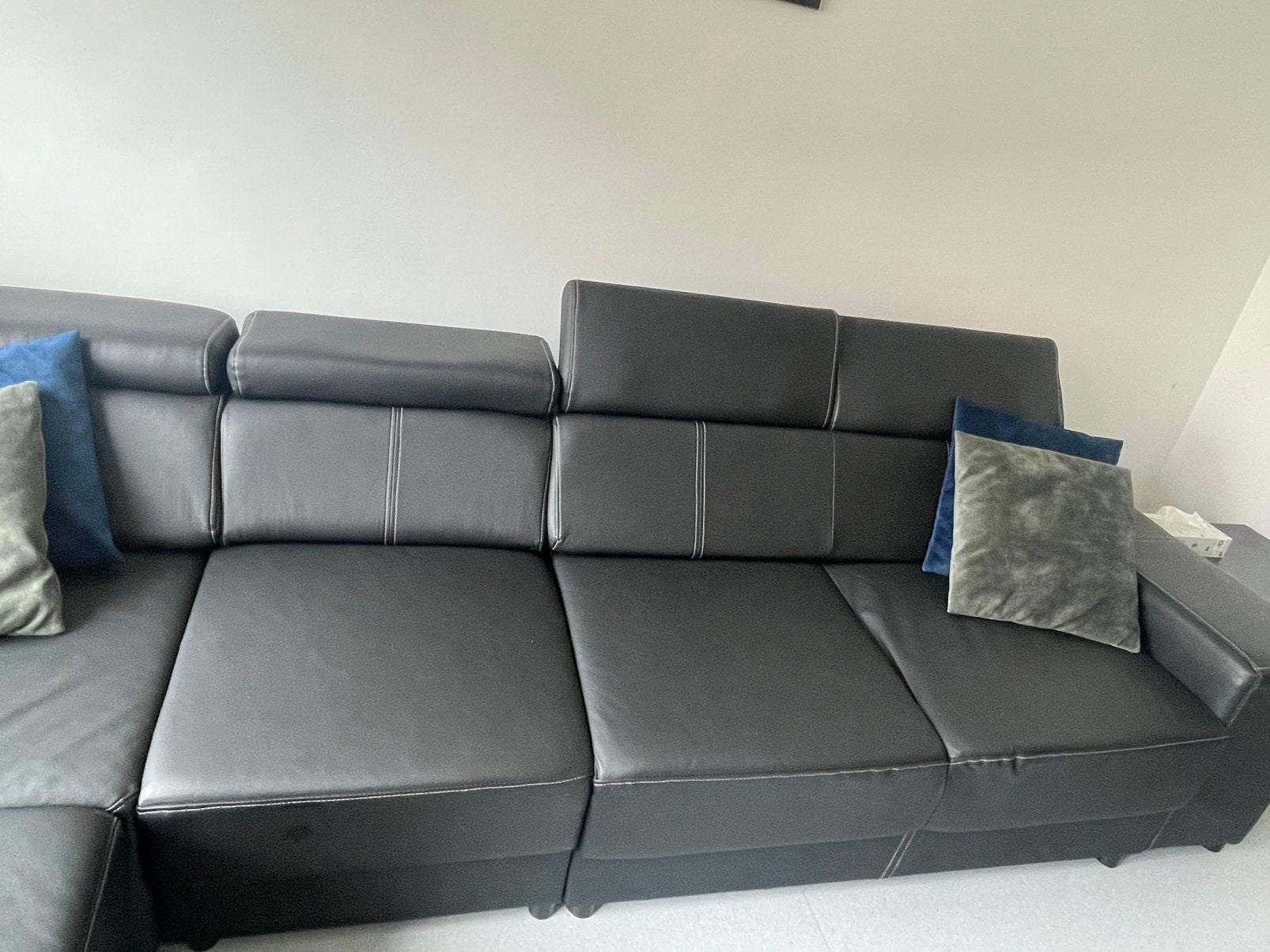 Hoekzetel 5 - 6 pers, Ophalen, Zo goed als nieuw, Overige materialen, Modern