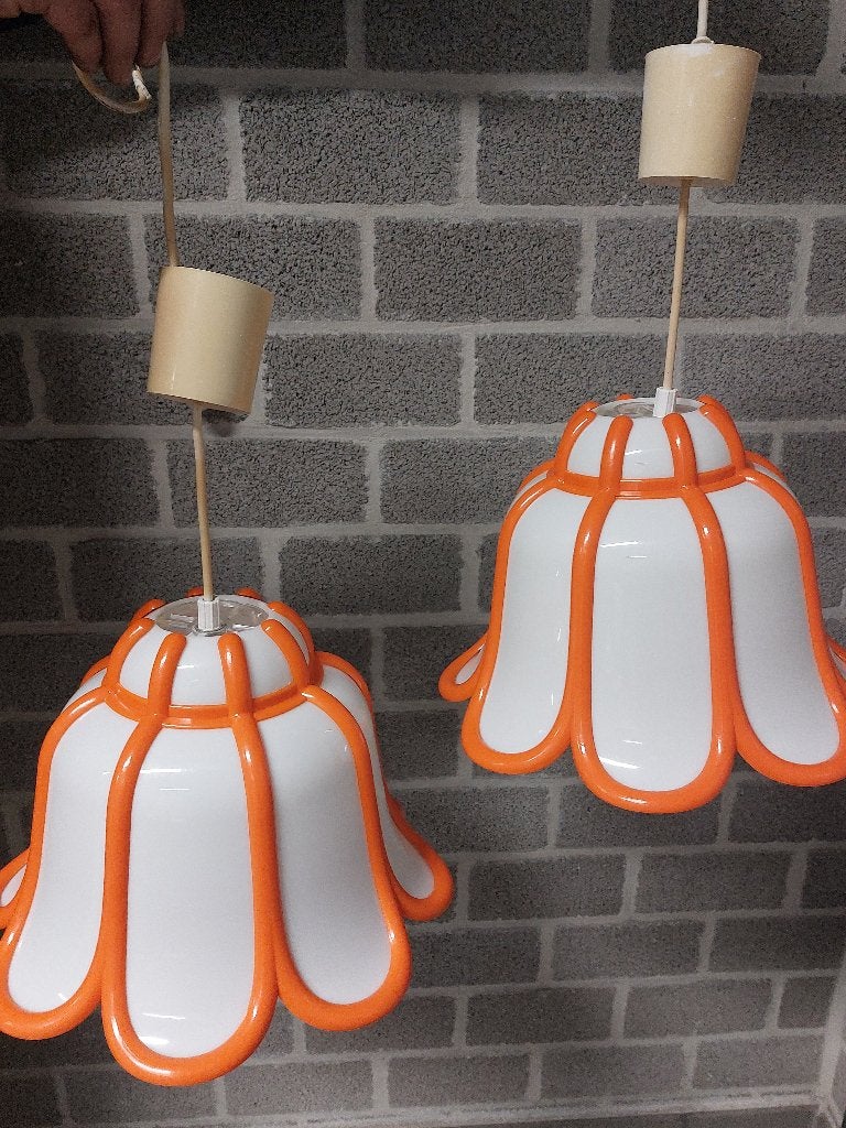 retro lamp, Enlèvement, Comme neuf, Synthétique