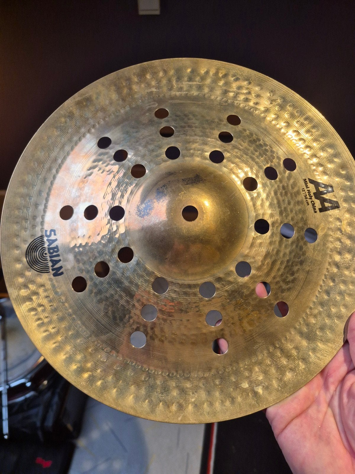 Cymbale Sabian AA Mini Holy China 12" neuve, Enlèvement ou Envoi