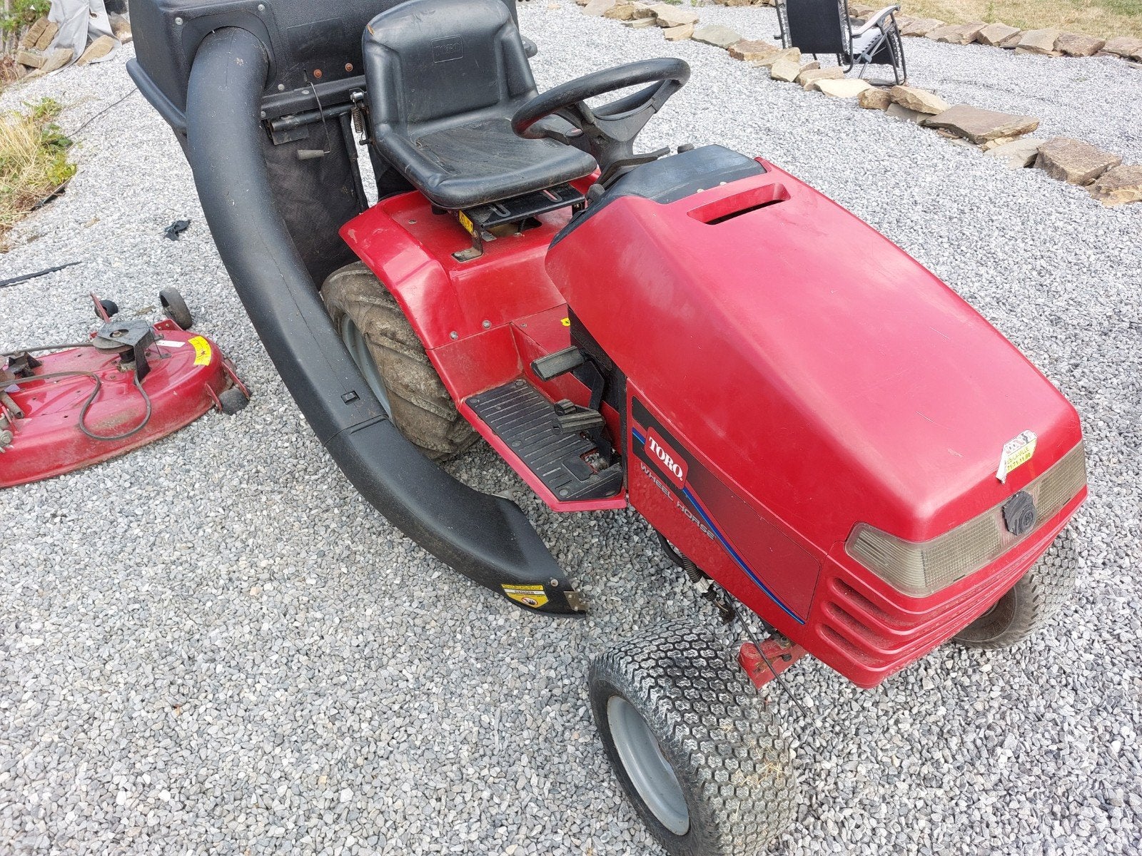Tracteur tondeuse Toro