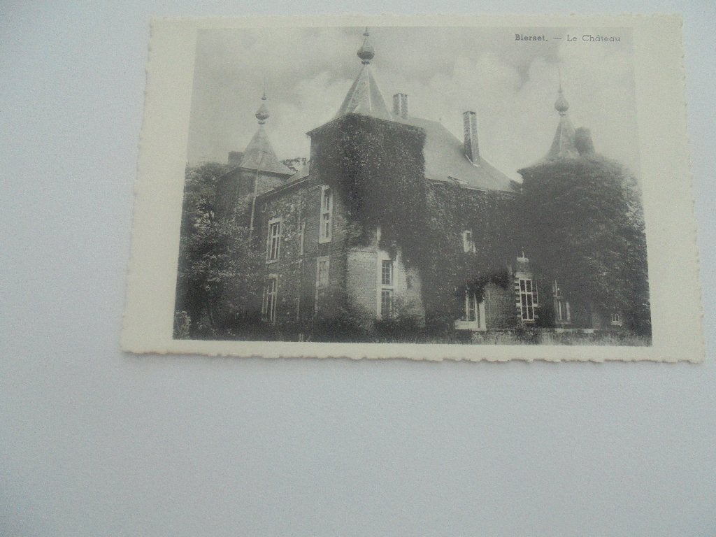 bierset - la chateau, Verzamelen, Verzenden, 1940 tot 1960, Ongelopen, Luik