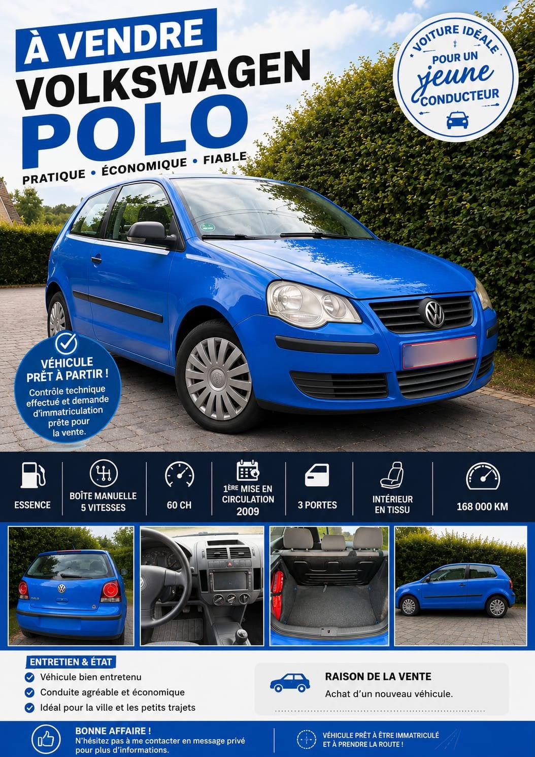 VW Polo, Enlèvement
