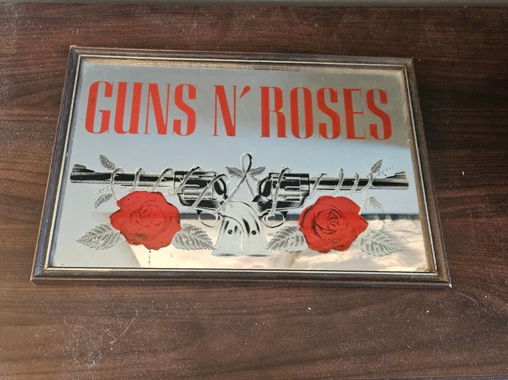 Guns N'roses spiegellijst, Ophalen of Verzenden