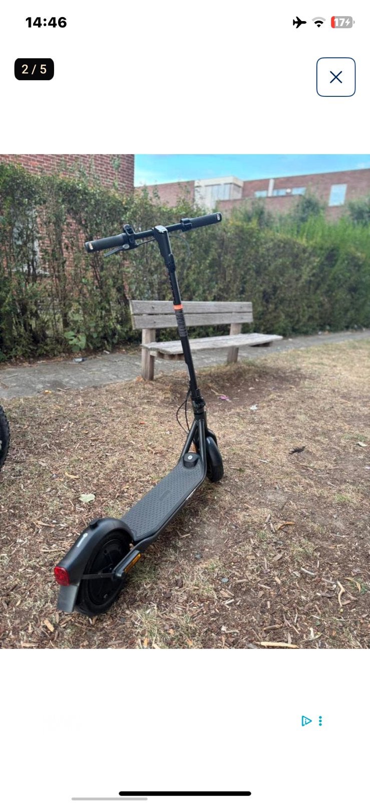 Ninebot f2, Ophalen of Verzenden, Zo goed als nieuw