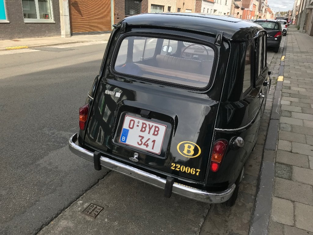 Renault 4L, Auto's, Voorwielaandrijving, 4 zetels, 750 cc, Beige