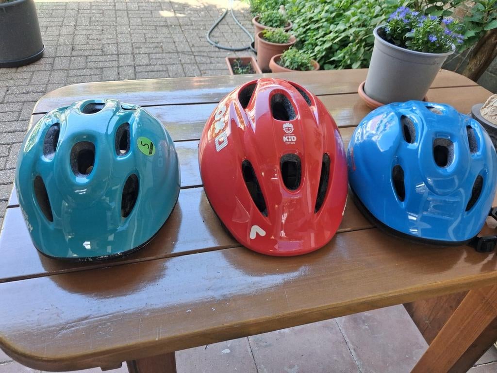 Kinderhelmen, Ophalen