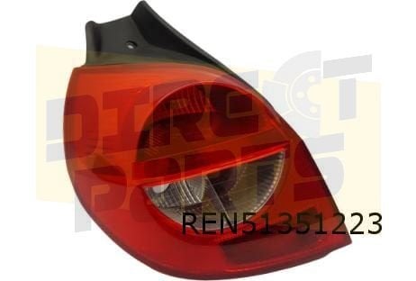 Renault Clio III (10/05-2/09) Achterlicht Links Origineel! 2, -, -, Nieuw, -