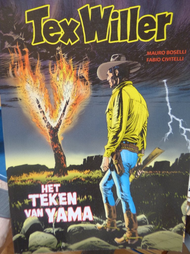 tex willer : hum classics , het teken van yama, Boeken, Ophalen of Verzenden