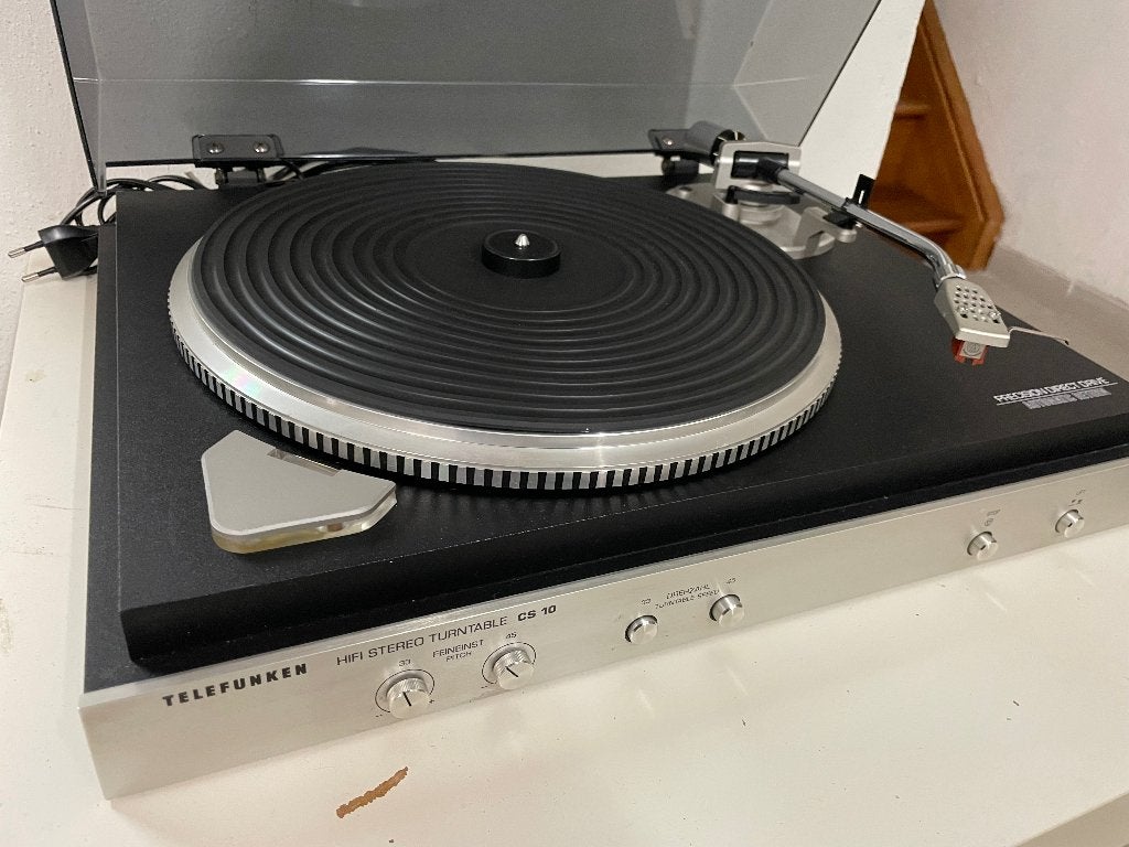 Telefunken CS-10 Precision Direct Drive, Automatisch, Refurbished, Platenspeler, Ophalen