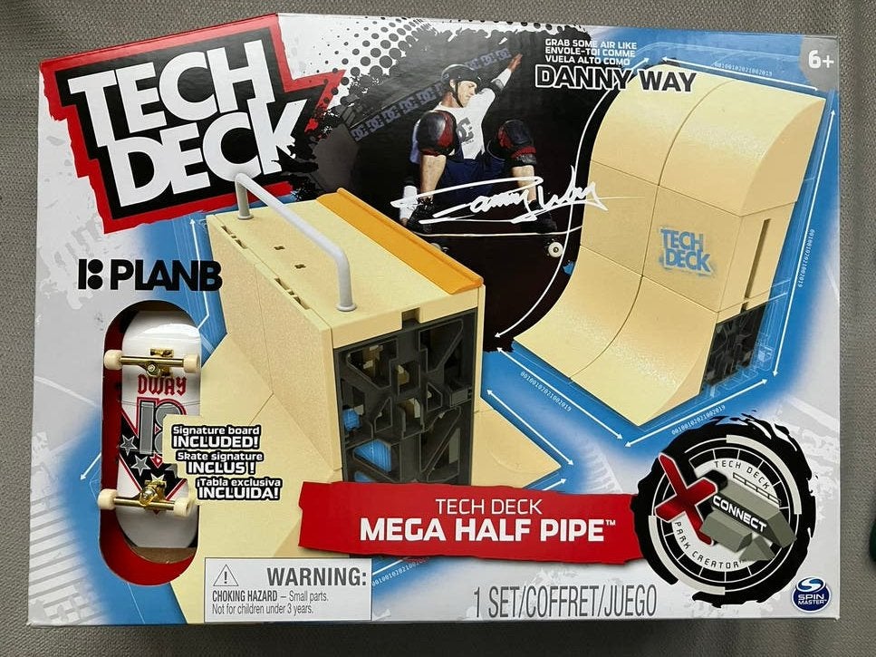 Tech deck mega half pipe nieuw, Ophalen of Verzenden, Nieuw