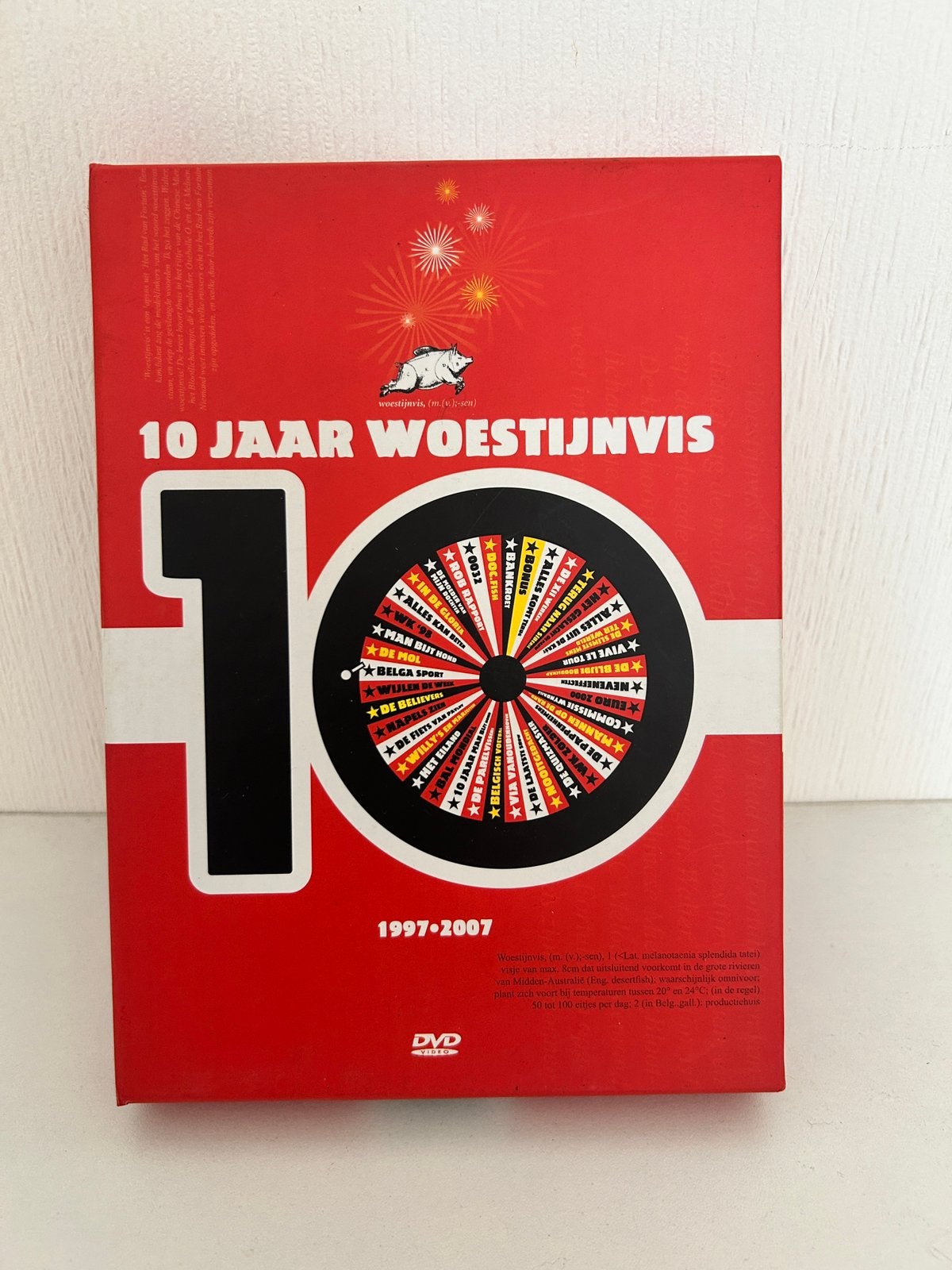 10 Jaar Woestijnvis (1997-2007) - Complete 3 DVD Box - nieuw, Cd's en Dvd's, Ophalen of Verzenden, Zo goed als nieuw, Nederlands