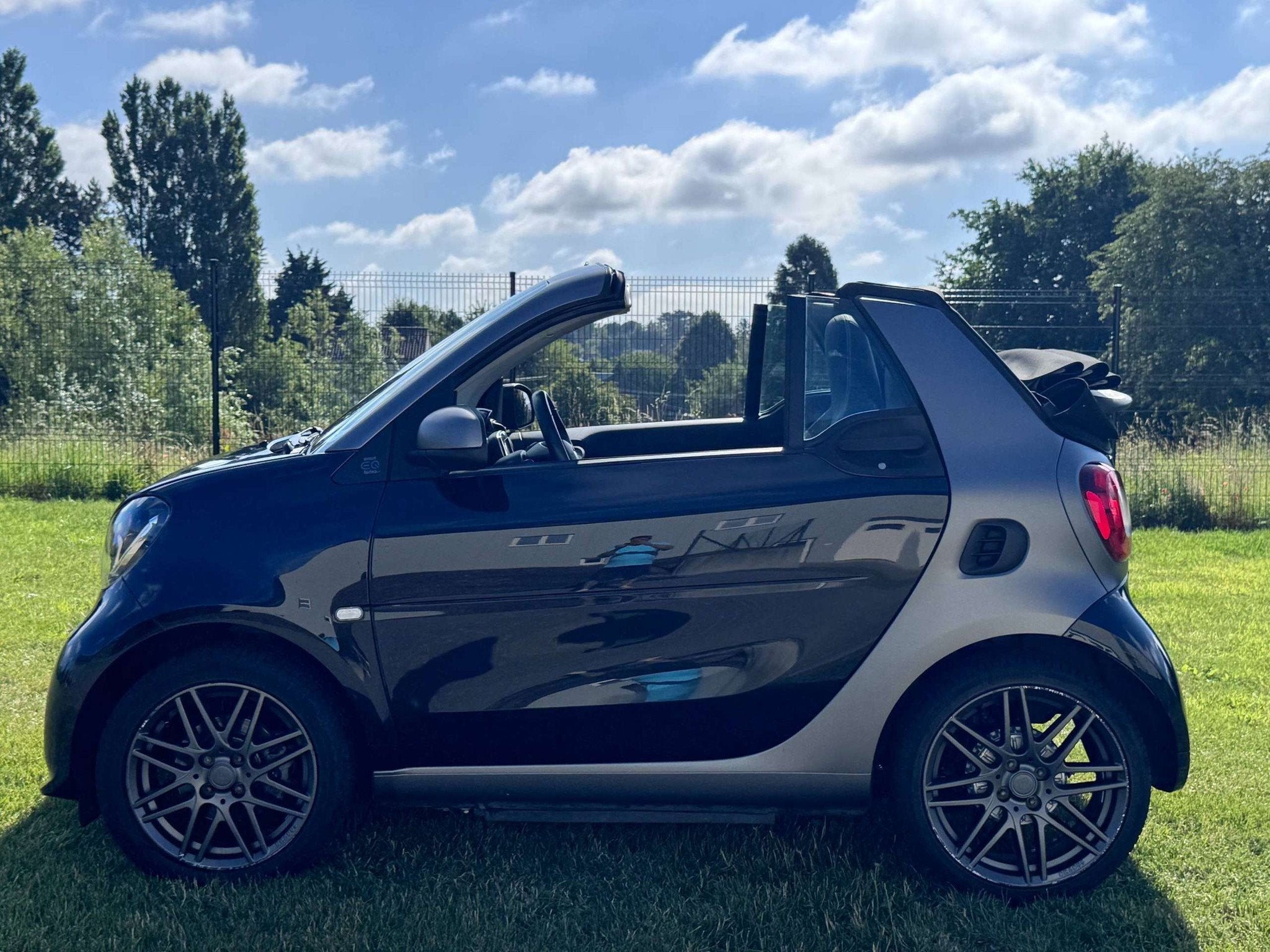Smart Fortwo Cabrio Brabus EQ 17.6 kWh Style (EU6.2), Automaat, Achterwielaandrijving, Gebruikt, Cabriolet