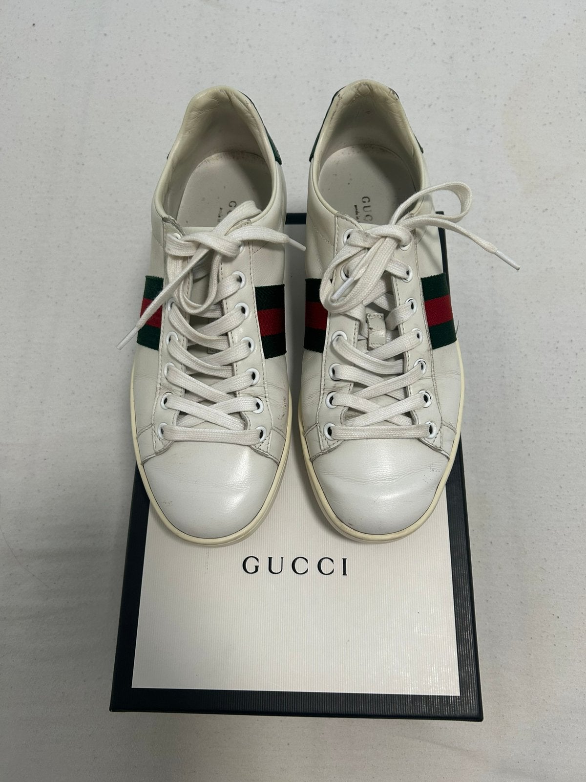 Sneakers Gucci maat 38, Kleding | Dames, Schoenen, Wit, Ophalen of Verzenden, Sneakers, Gedragen