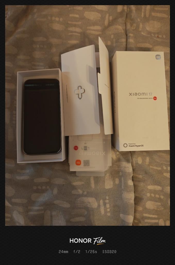 Xiaomi 17, Enlèvement, Neuf