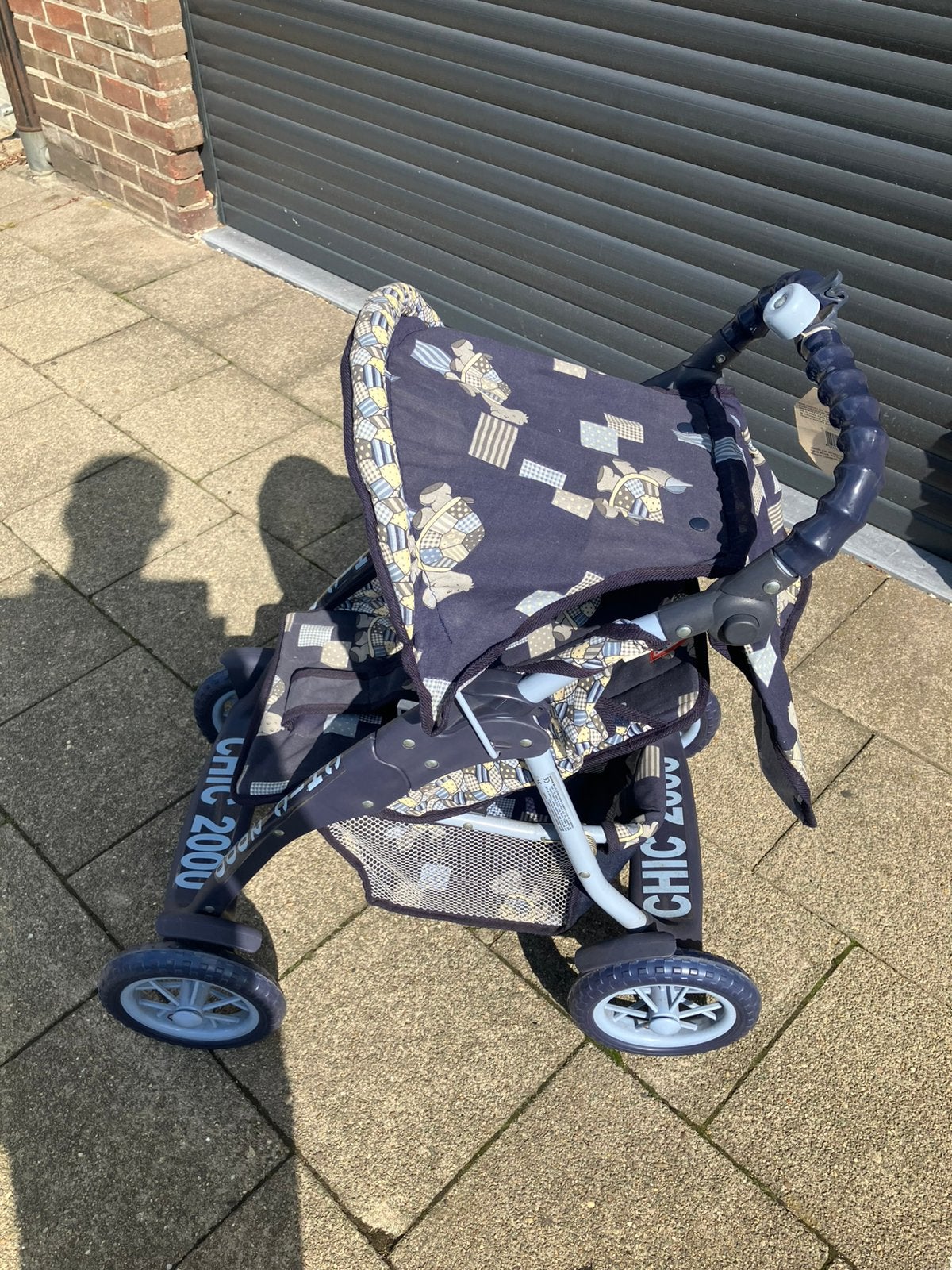 Houten meubelen voor pop en buggy kinderpop, Zo goed als nieuw