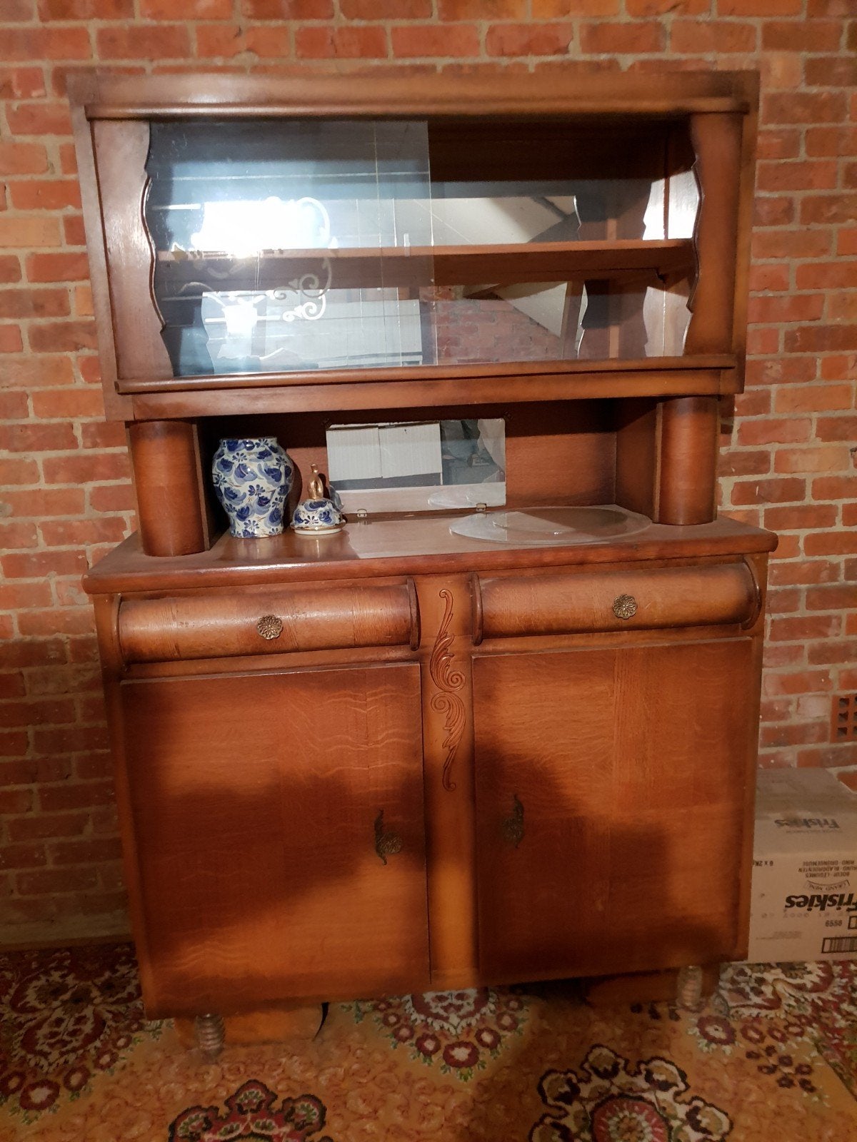 Vintage kast, Antiek en Kunst, Ophalen