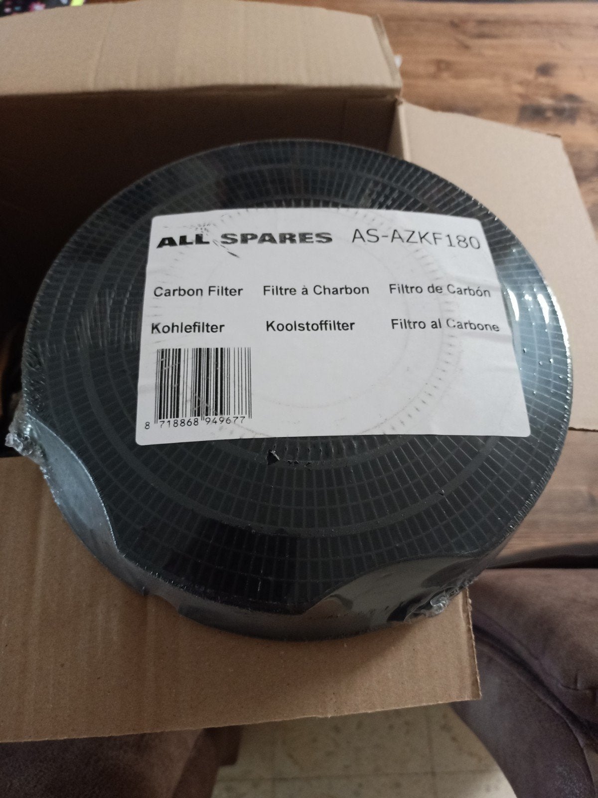 Dampkap Koolstof filter type AS-AZKF180, Ophalen of Verzenden, Nieuw