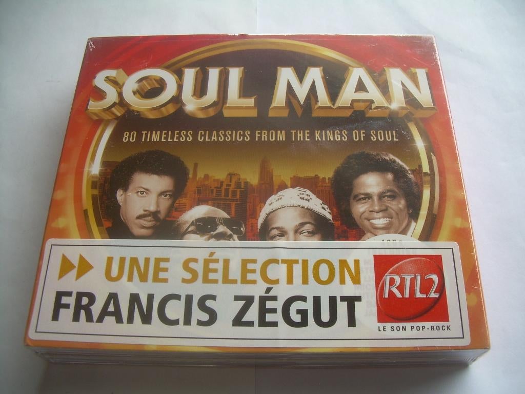 4 CD BOX - SOUL BOX - 80 HITS, Cd's en Dvd's, Ophalen of Verzenden, Nieuw in verpakking