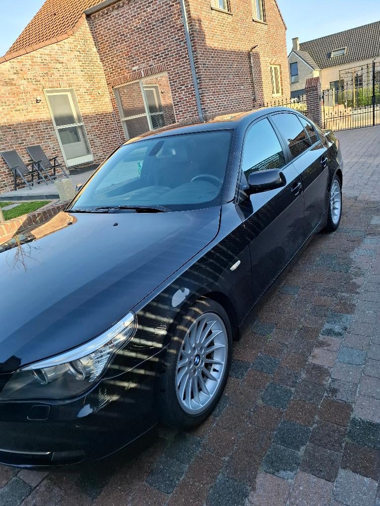 bmw525i, Auto's, Achterwielaandrijving, 218 kW, Leder en Stof, Particulier