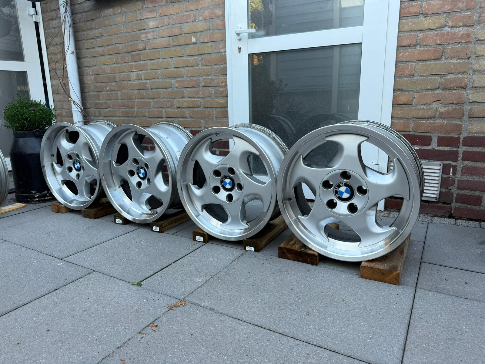 Orginele bmw e34 M5 velgen Breedset, Auto-onderdelen, Ophalen, Gebruikt, Personenwagen, Velg(en)