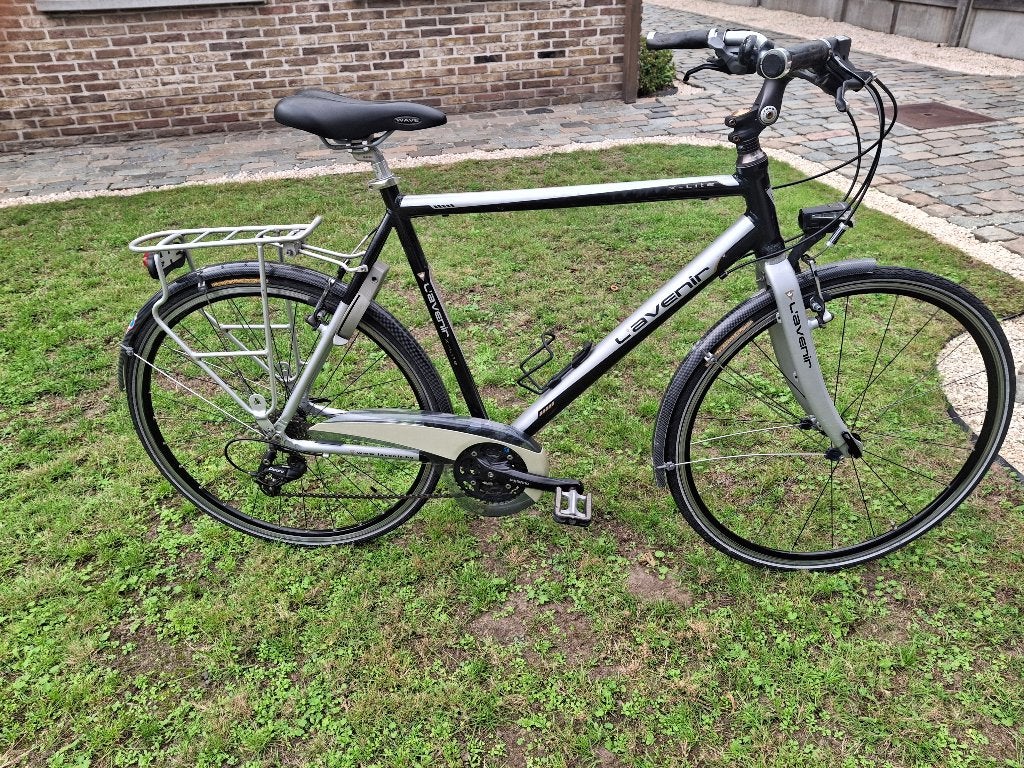 Herenfiets l'avenir, Fietsen en Brommers, Gebruikt, Velgrem, Versnellingen, Ophalen