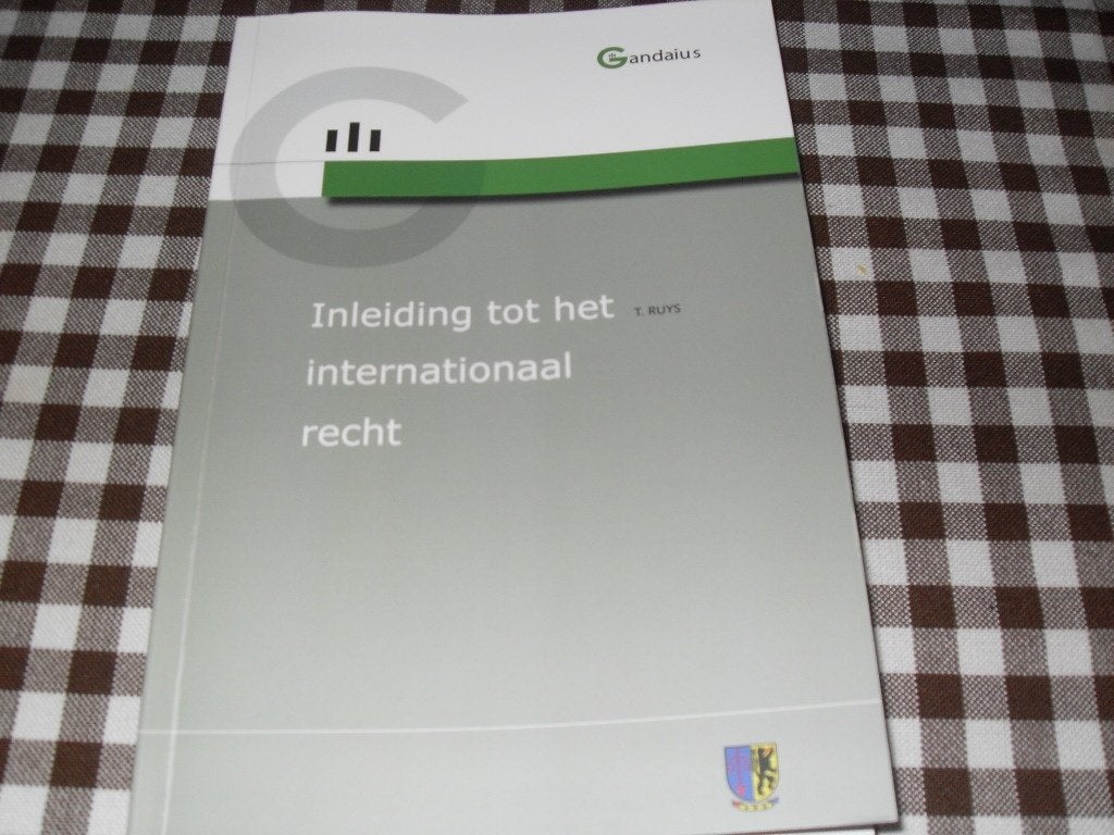 inleiding tot het internationaal recht 2026, Boeken, Ophalen of Verzenden, Zo goed als nieuw, Tom Ruys