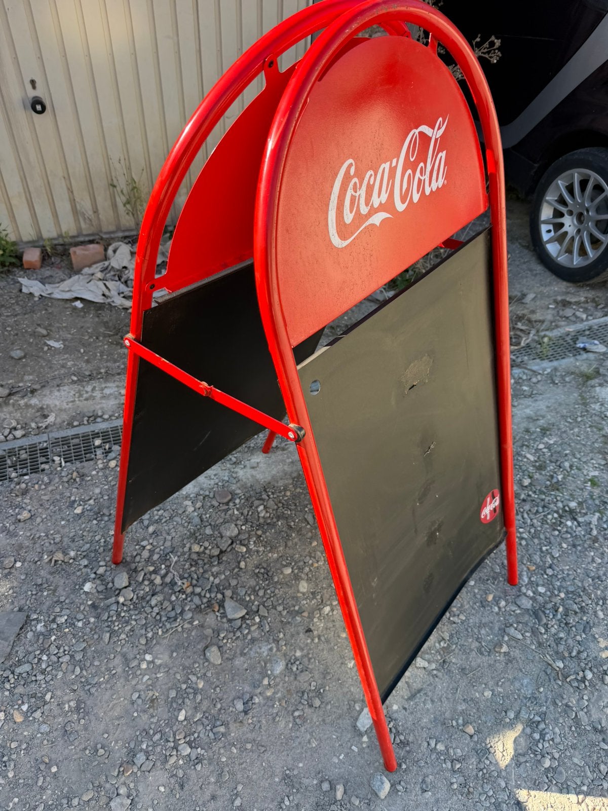 Panneaux publicitaires coca cola, Enlèvement, Utilisé