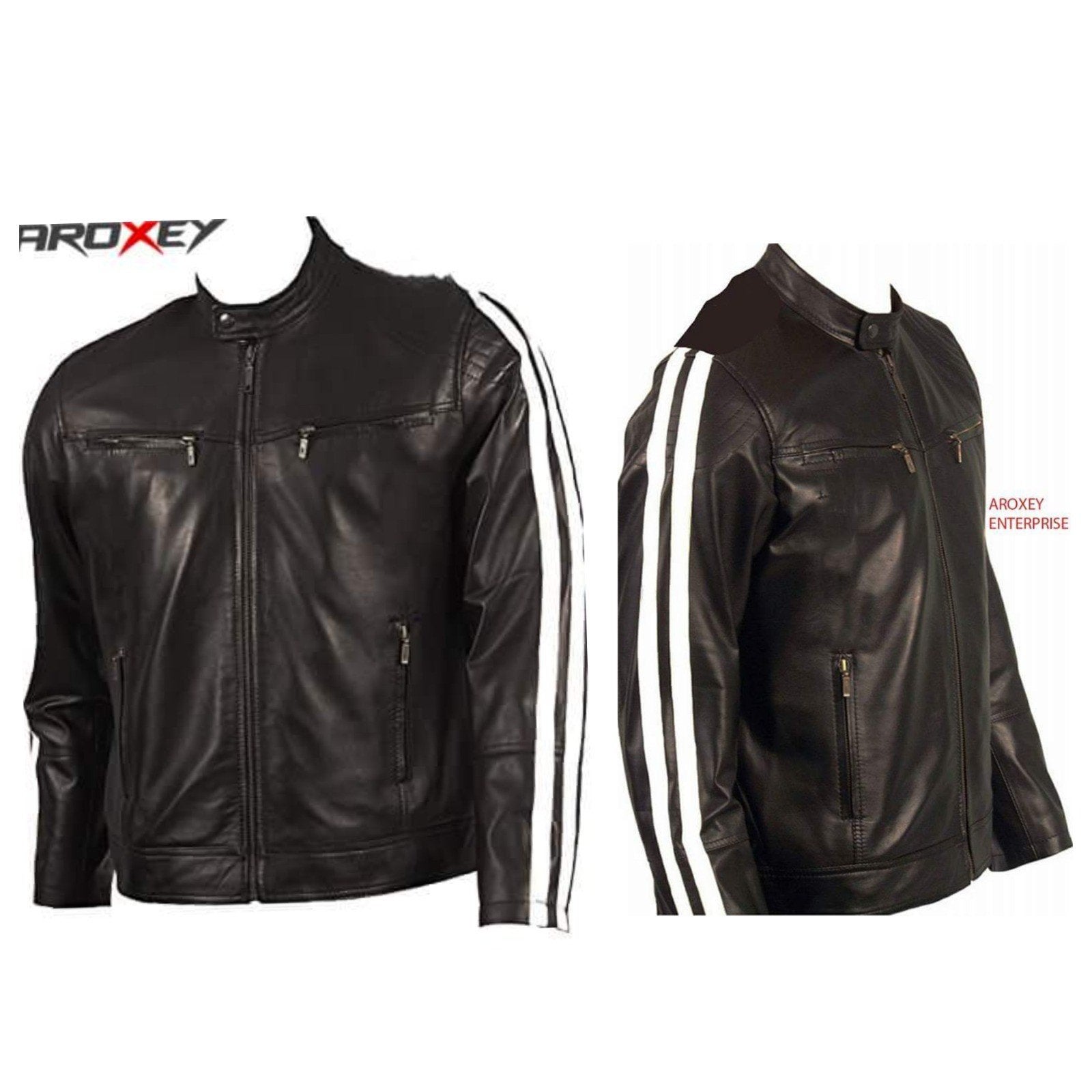 veste de Moto en cuir neuf CE protecteurs, Envoi, Neuf, avec ticket, Manteau | cuir