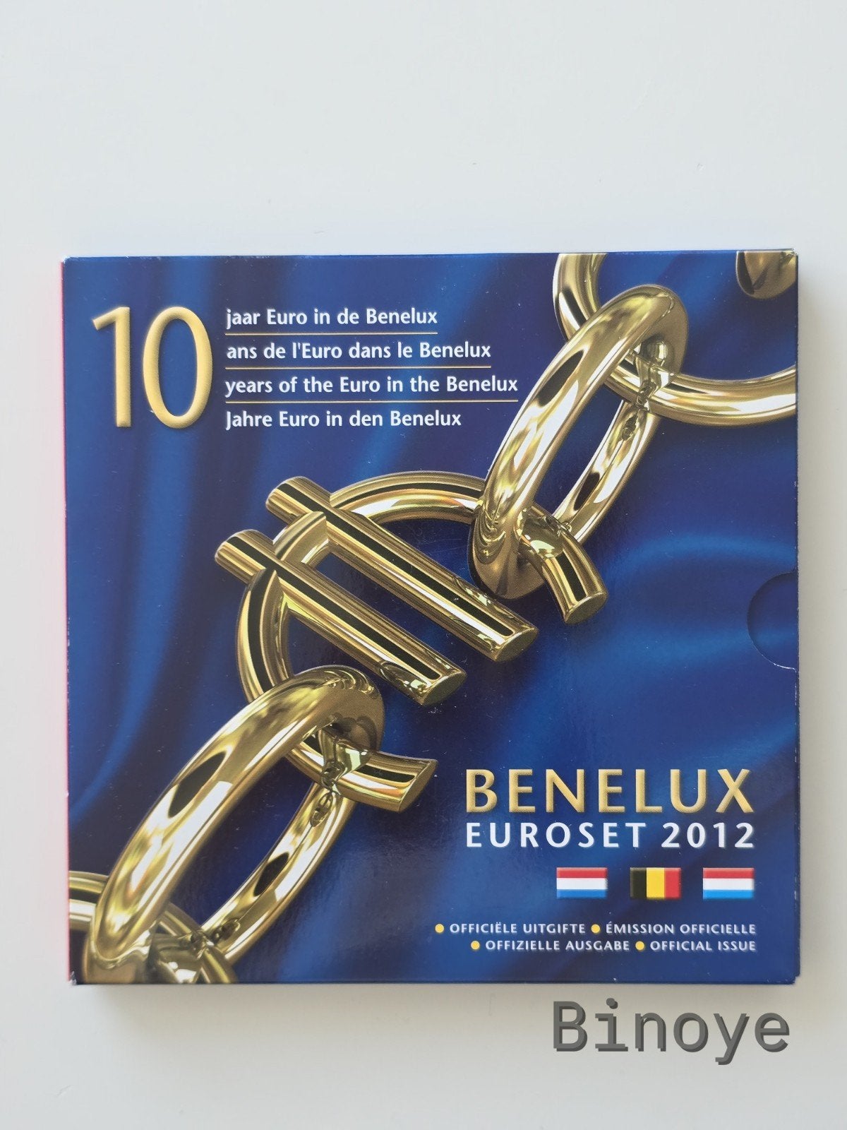 Euro Benelux 2012 – 10 ans de l’euro – FDC, Timbres & Monnaies, Enlèvement ou Envoi, Belgique, Série