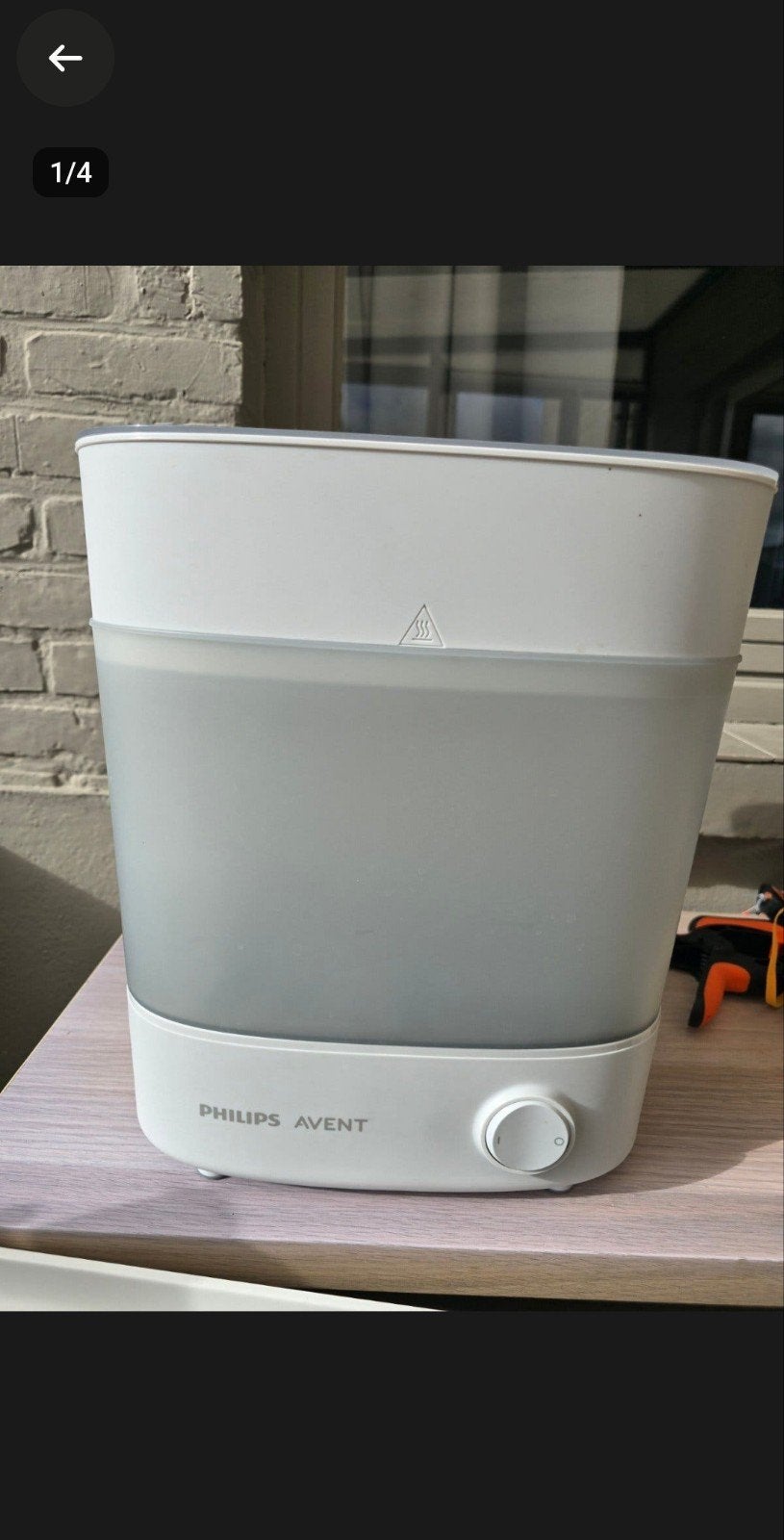 Philips avent sterilisator, Ophalen, Gebruikt, Sterilisator, Philips Avent