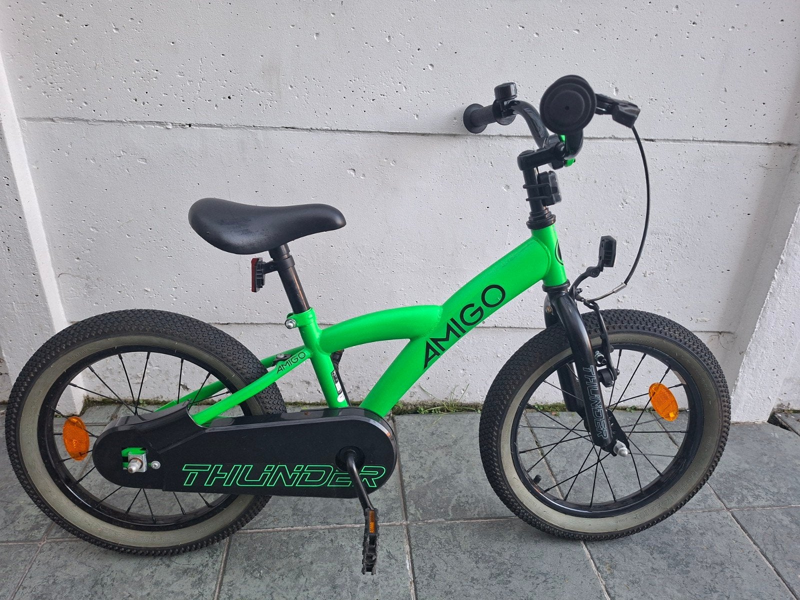 amigo 16 inch, Fietsen en Brommers, Ophalen, Gebruikt, Handrem, 16 inch