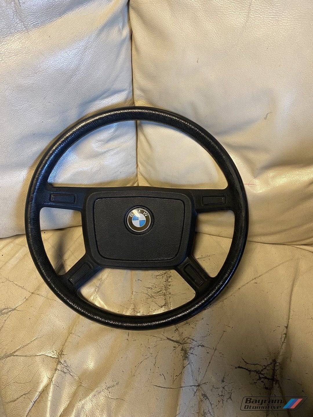 Bmw E21 E12 stuur in nette staat stuurwiel 3-serie 5-serie, -, Utilisé, -, Enlèvement ou Envoi