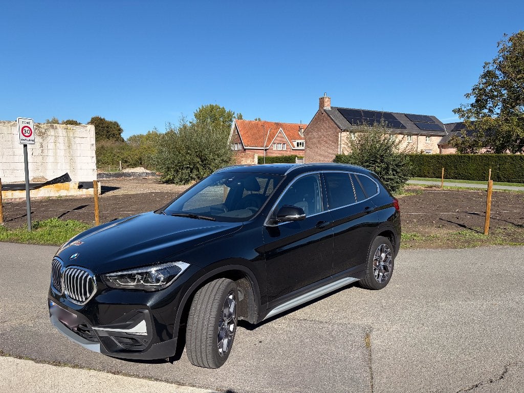 BMW X1, Zwart, Leder, 5 zetels, 5 deurs