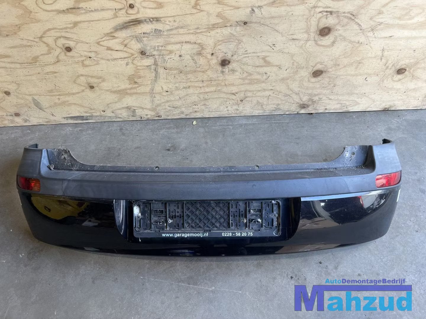 OPEL CORSA C Zwart achterbumper 2000-2005, Gebruikt, Opel Automobile GmbH, Kontakt@opel-infoservice.de, Achter