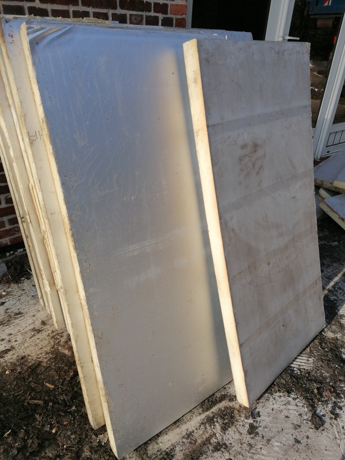 isolatieplaten 5cm dik, Doe-het-zelf en Bouw, Ophalen, Gebruikt