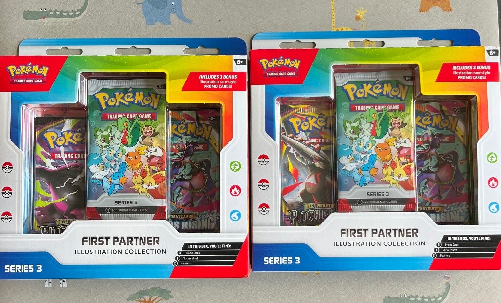 Pokémon first partner series 3 bundel (voor beide), Enlèvement, Neuf, Booster box, Foil