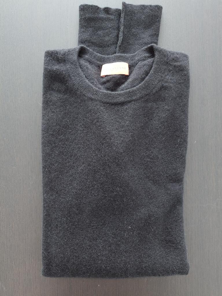 Ballantyne 100% cashmere black size 56, Enlèvement ou Envoi, Taille 56/58 (XL), Comme neuf, Noir