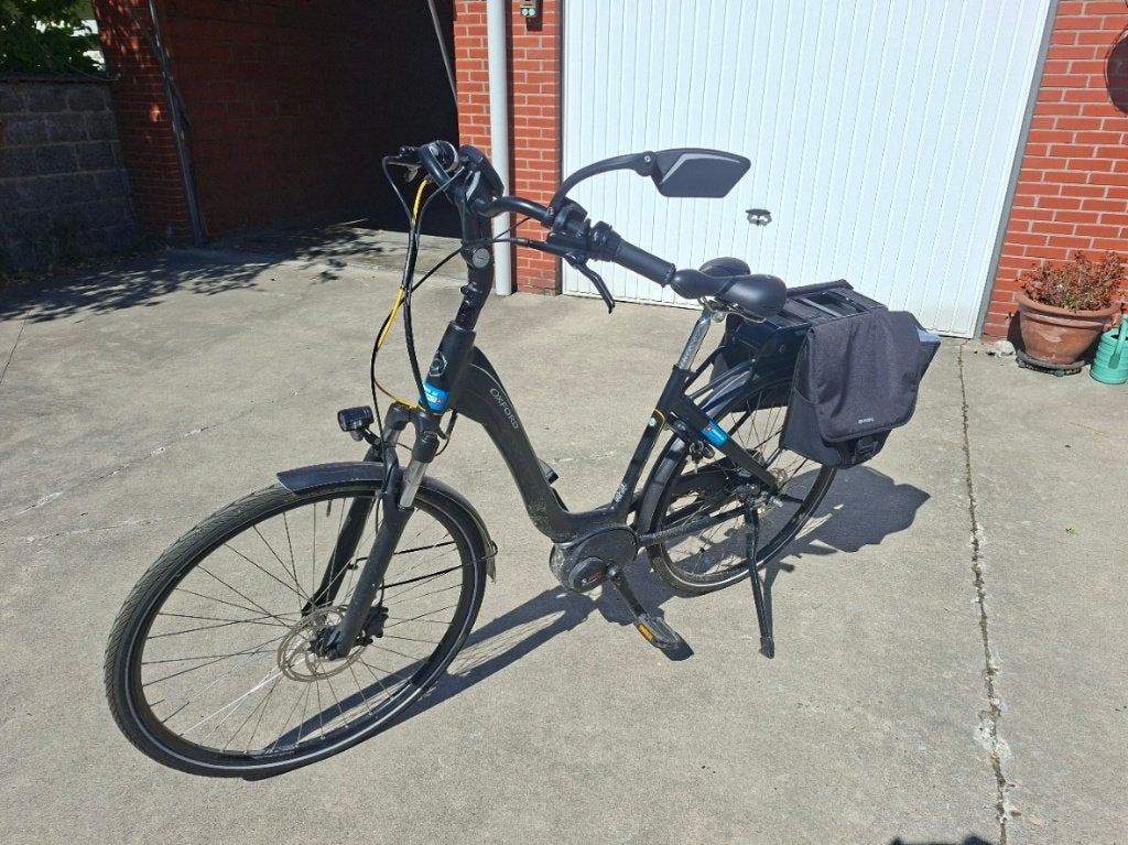 elektische fiets Oxford, Fietsen en Brommers, 47 tot 50 cm, Versnellingen, Zo goed als nieuw, Schijfrem