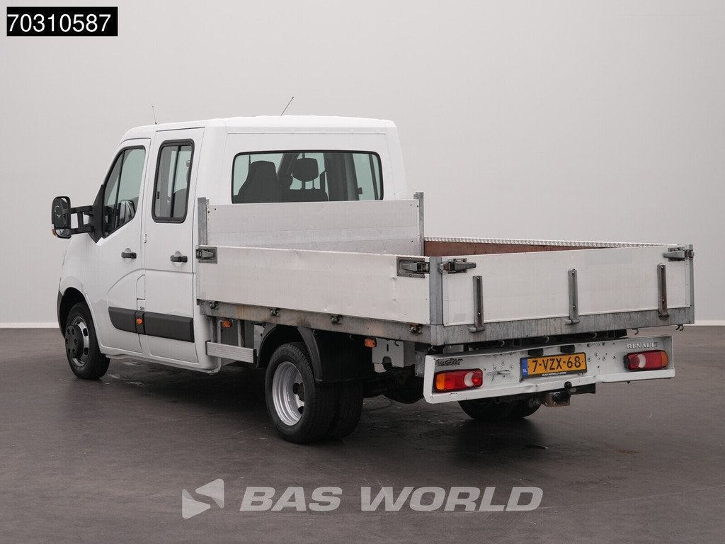 Renault Master 145PK Dubbel Cabine Open Laadbak Dubbellucht, Euro 5, Gebruikt, 145 pk, 4 cilinders