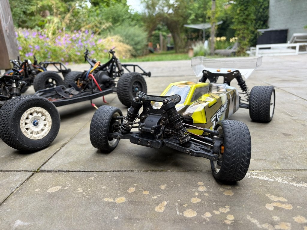 losi 22 SCT en Xray XB4 RC collectie!, Gebruikt, Auto offroad, RTR (Ready to Run), Overige schalen