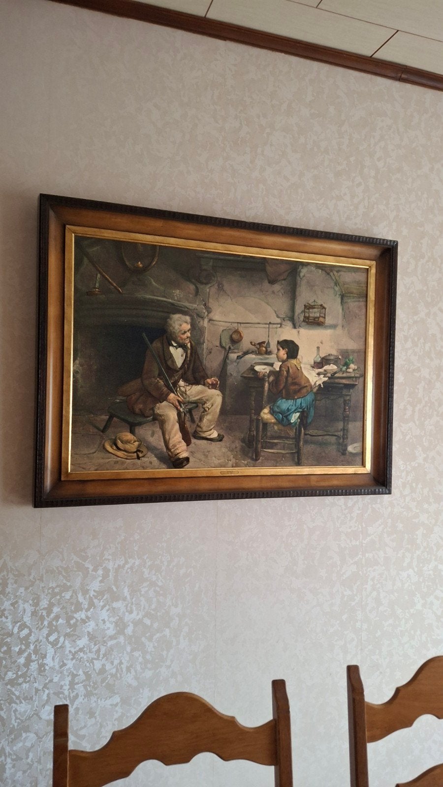 schilderij, Ophalen