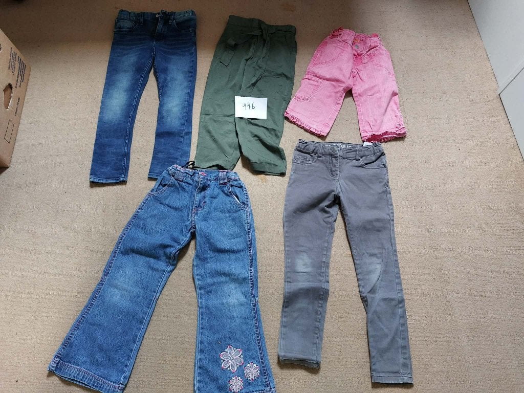 Kledij meisje M 116 /1€ stuk ongeveer, Kinderen en Baby's, Ophalen, Zo goed als nieuw, Meisje