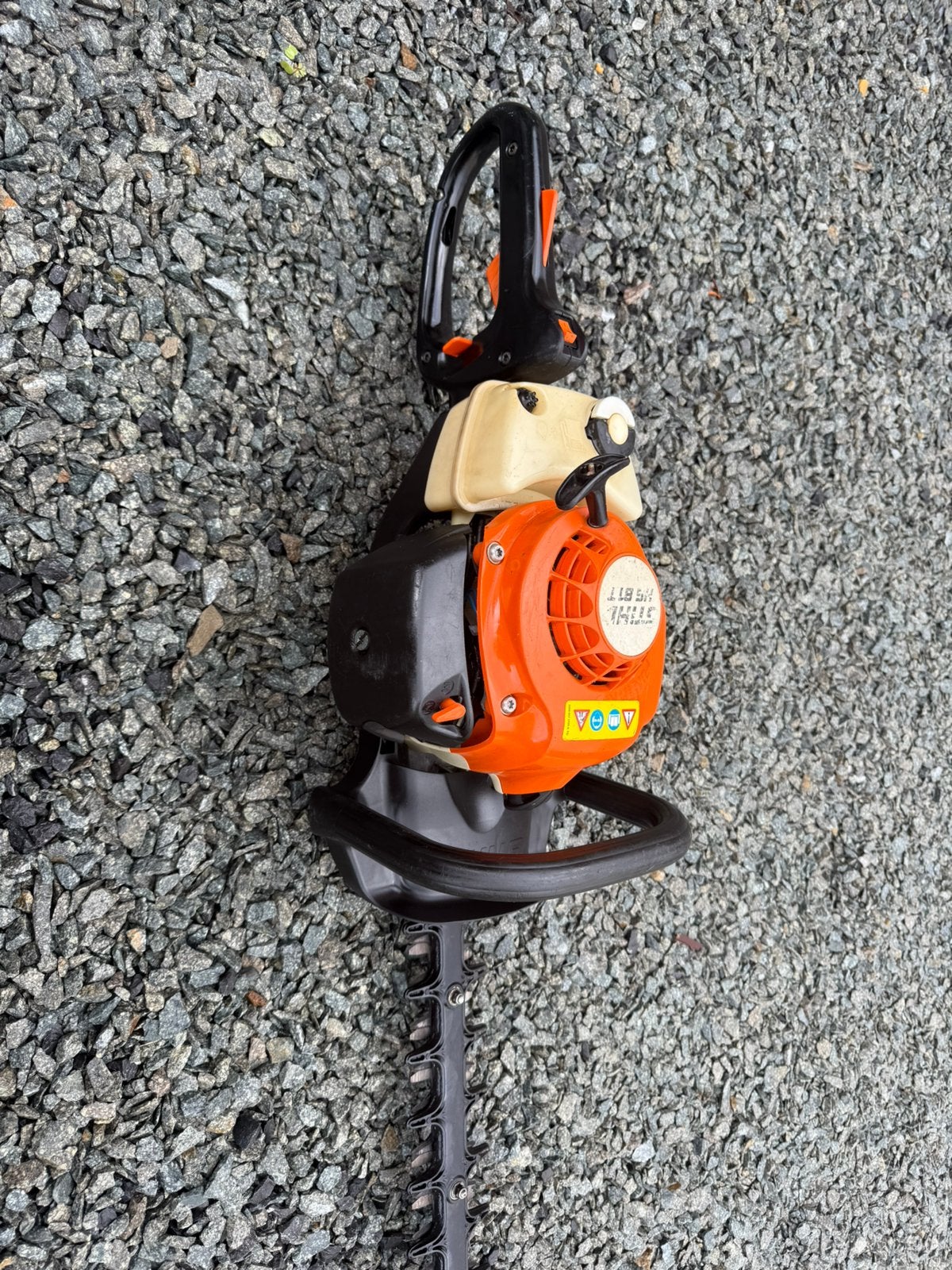 Stihl Heggenschaar HS 81T, Tuin en Terras, Ophalen, Zo goed als nieuw