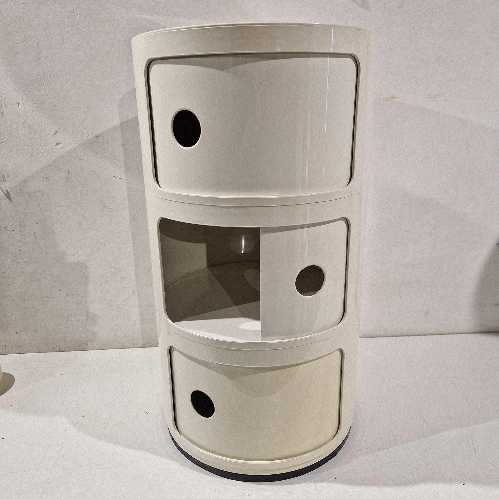 cilindervormige Kartell Componibili , opbergruimte  kast, Enlèvement ou Envoi, Synthétique, Moins de 45 cm, 55 à 70 cm