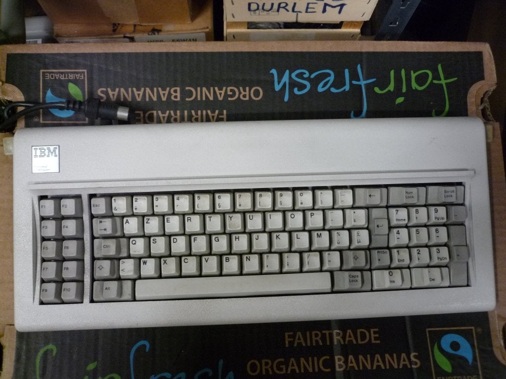 VINTAGE - IBM XT AZERTY toetsenbord - Zeer zeldzaam, Ophalen of Verzenden, IBM