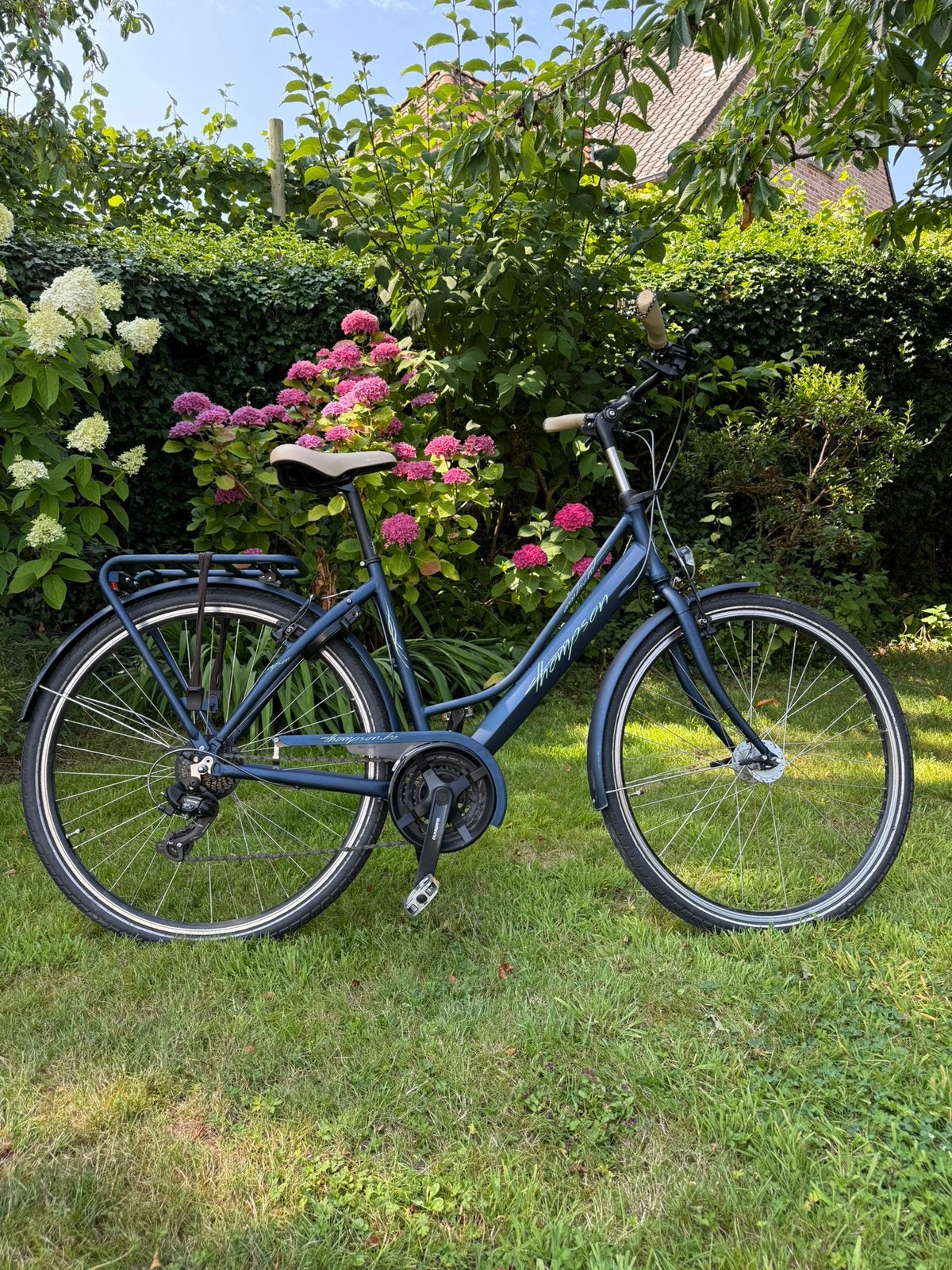 Velo Thompson Bleu foncé, Accès (extra) bas, Autres marques, Enlèvement, Utilisé