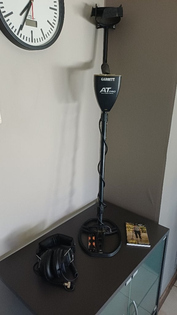 Metaaldetector garrett at pro, Hobby en Vrije tijd, Metaaldetectors, Ophalen, Garrett, Gebruikt, Meer dan 30 cm