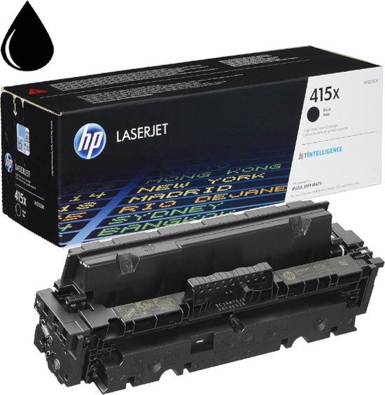 HP 415X Toner - Zwart, Ophalen of Verzenden, Nieuw, Toner