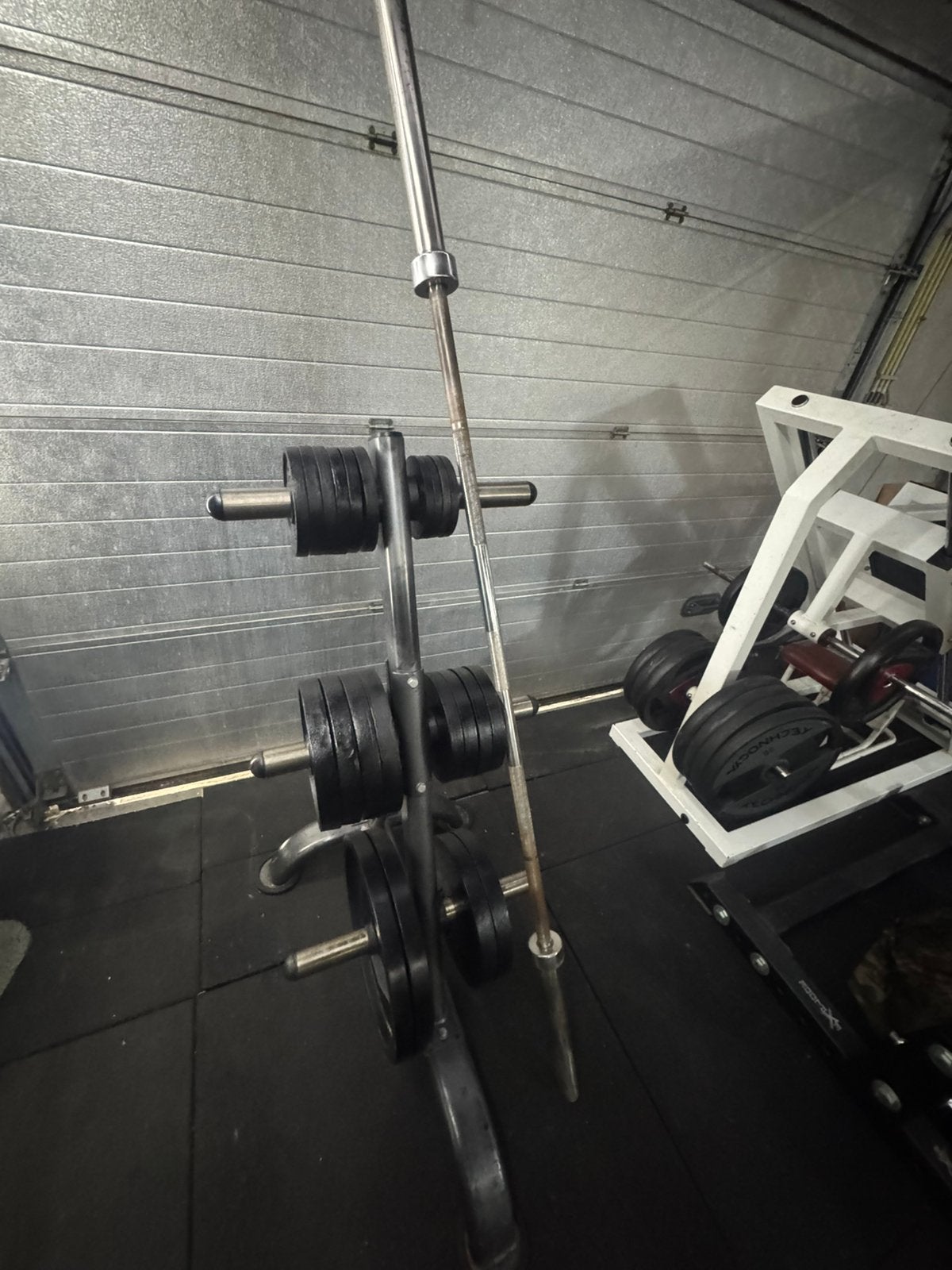 Gewicht, bar, rek, Sport en Fitness, Ophalen, Zo goed als nieuw