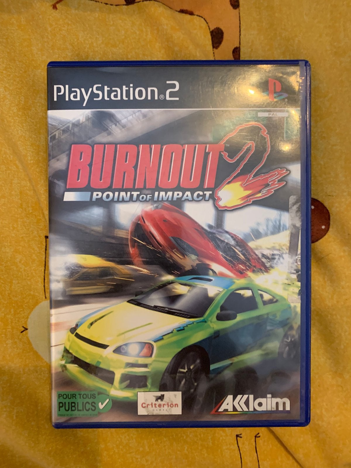 Burnout 2 point of impact, Consoles de jeu & Jeux vidéo, Enlèvement, Comme neuf